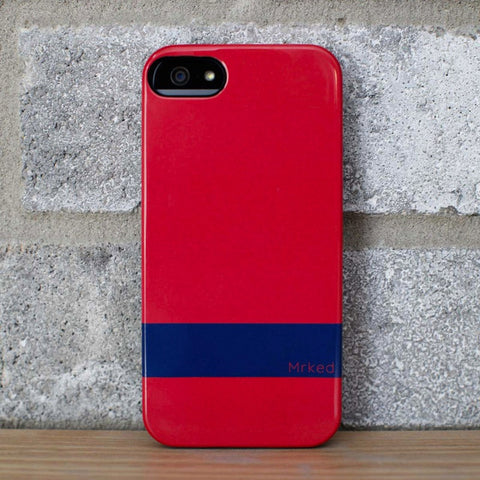 MRKED Brick Red - Dark Blue